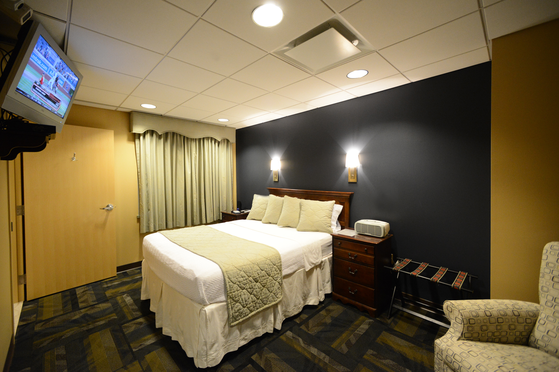 A private sleep study room at Valley's Center for Sleep Medicine
