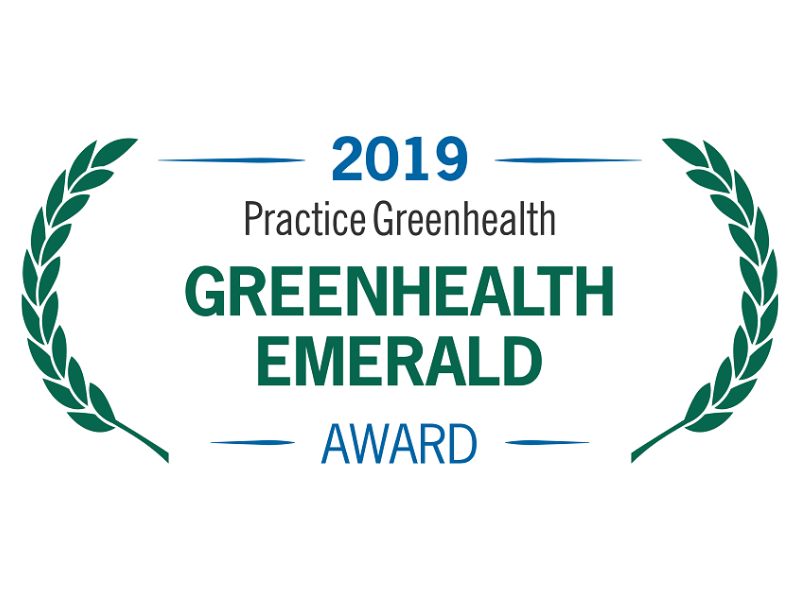 Practice Greenhealth Emerald Award