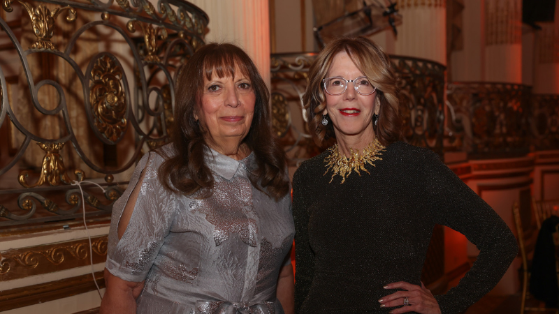 auxiliary team at the ball
