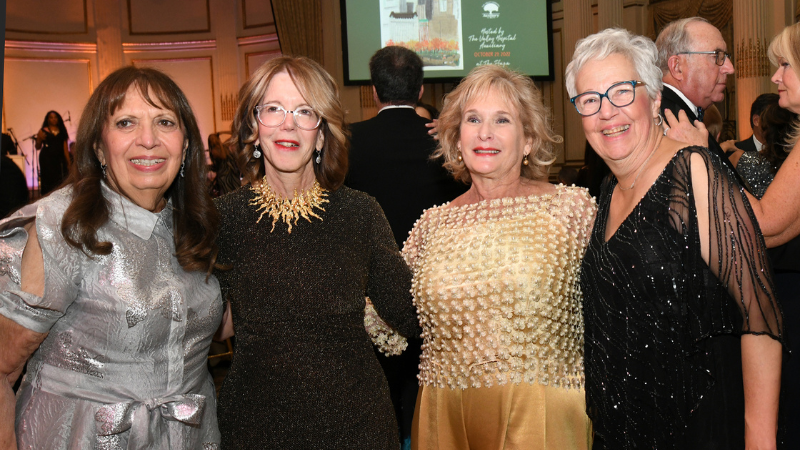 auxiliary team at the ball