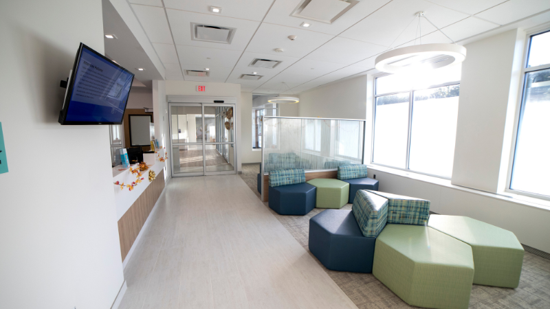 pediatric office waiting room
