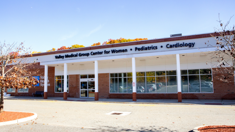 outside of valley medical group montvale building