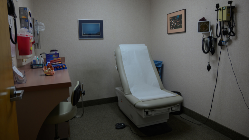 cardiology exam room