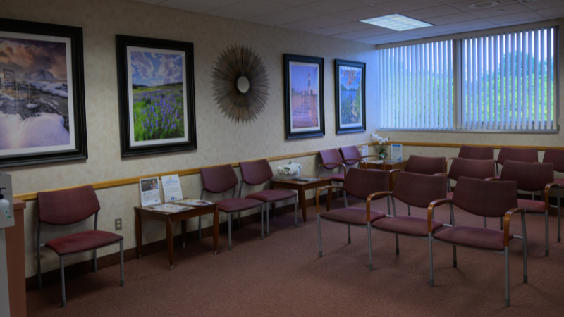 cardiology patient waiting area
