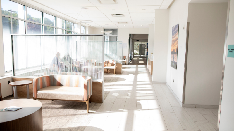 cardiology patient waiting area