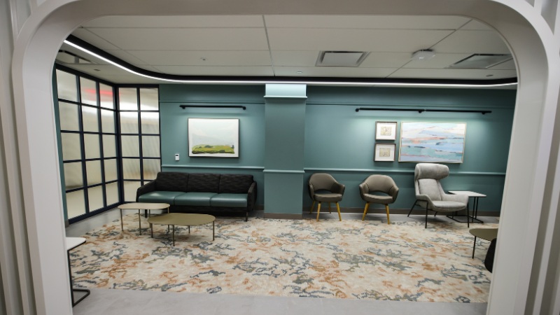 obgyn office waiting area