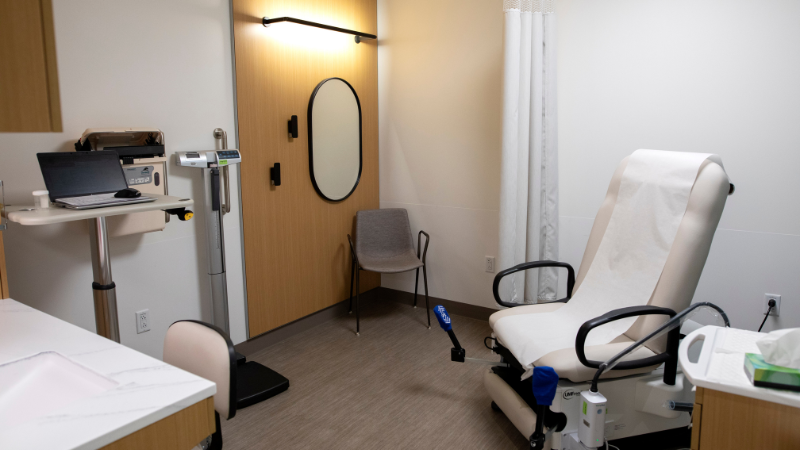 obgyn exam room