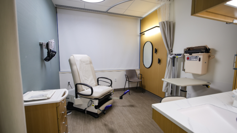 obgyn exam room