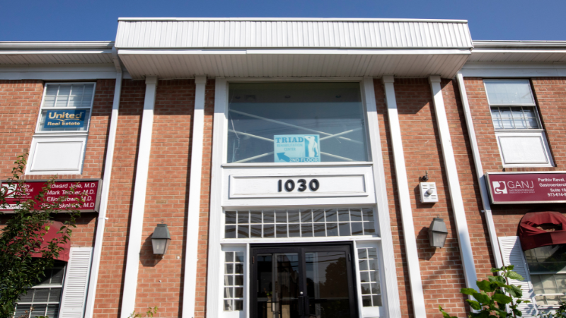 outside of building 