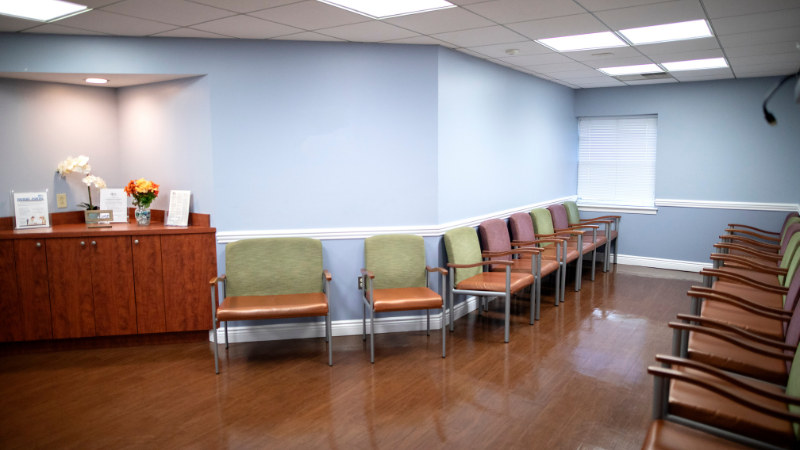 cardiology office waiting area