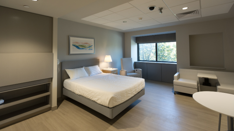 sleep study room