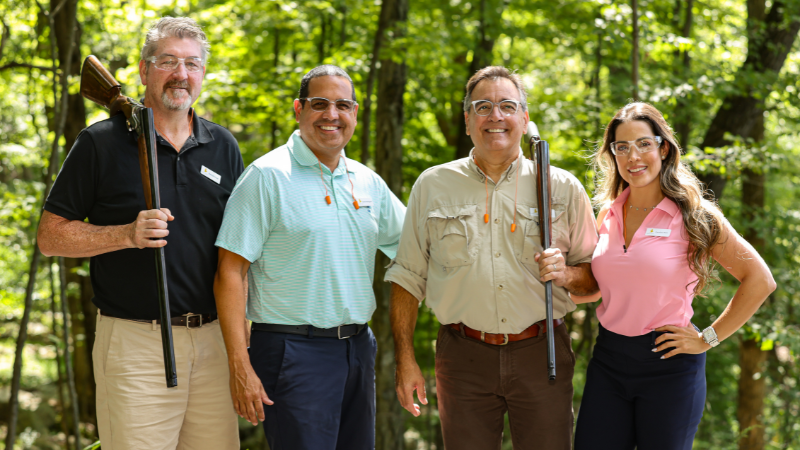 sporting clays participants