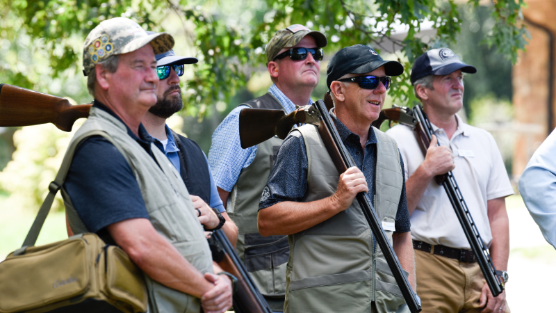 sporting clays participants
