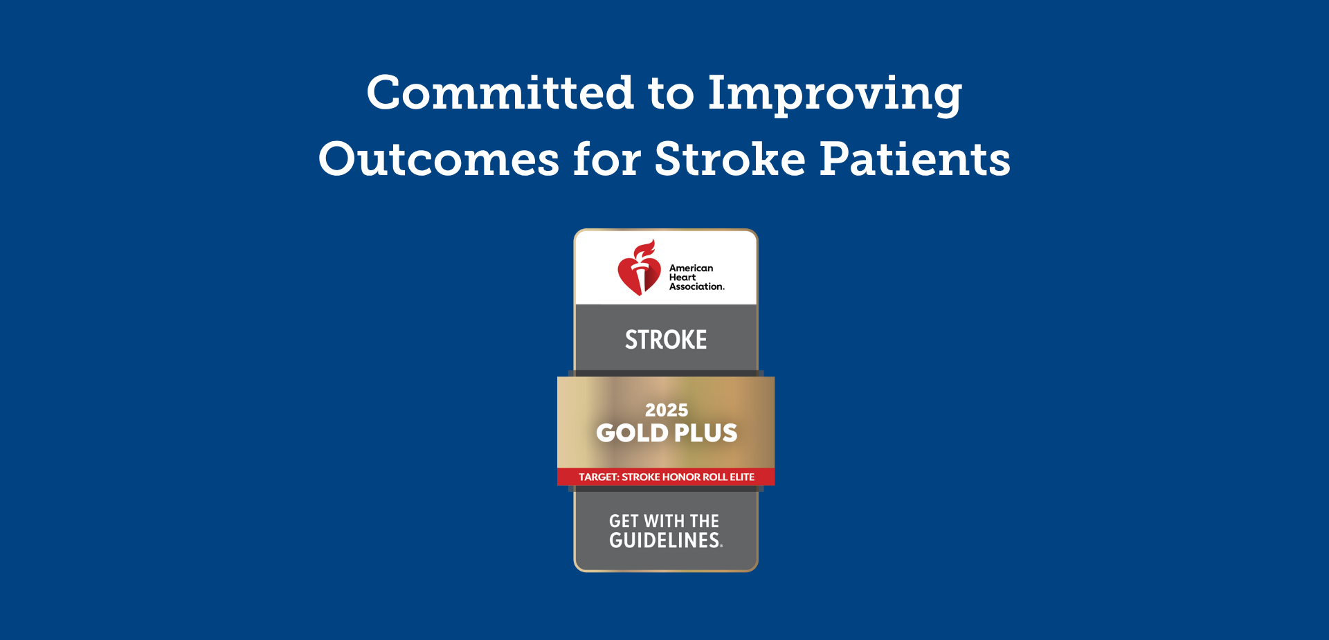 Get with the Guidelines Stroke 2025