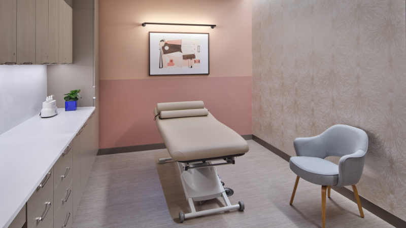 VHS - Montvale Campus VMG patient exam room