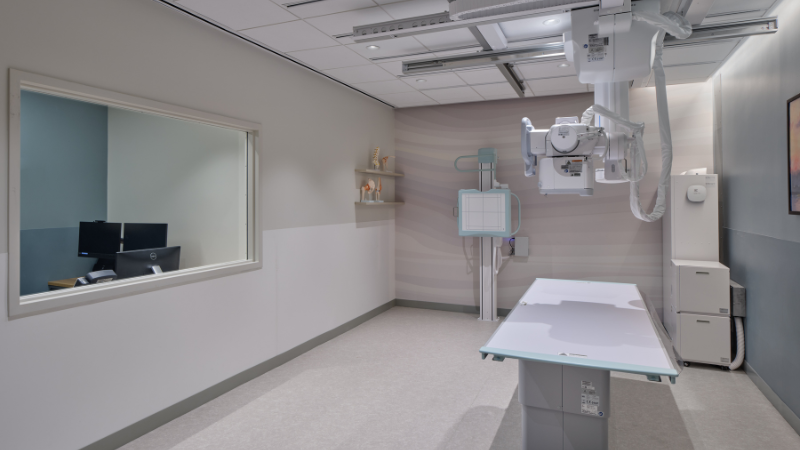 diagnostic imaging room