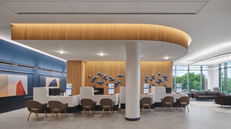 diagnostic imaging check in desk
