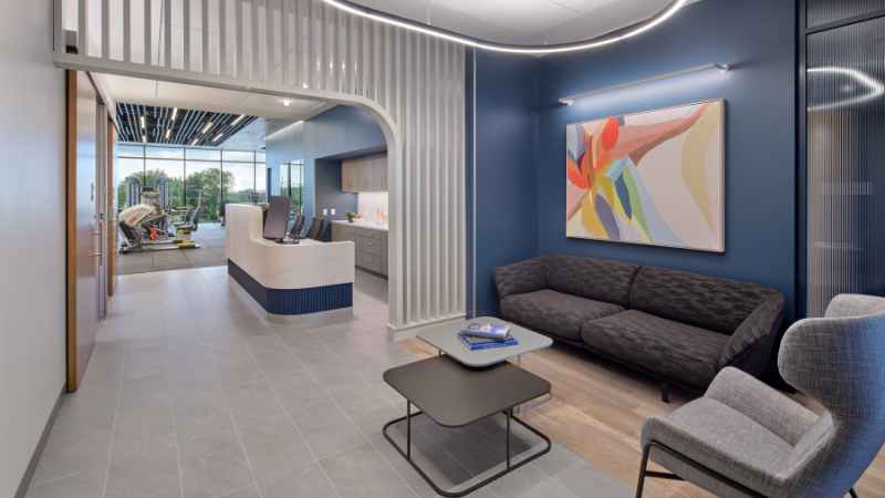 Valley Health System - Montvale Campus outpatient waiting area