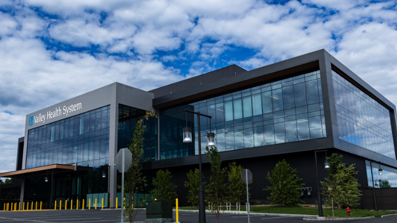 Valley Health System - Montvale Campus building exterior