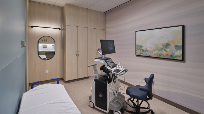 diagnostic imaging exam room