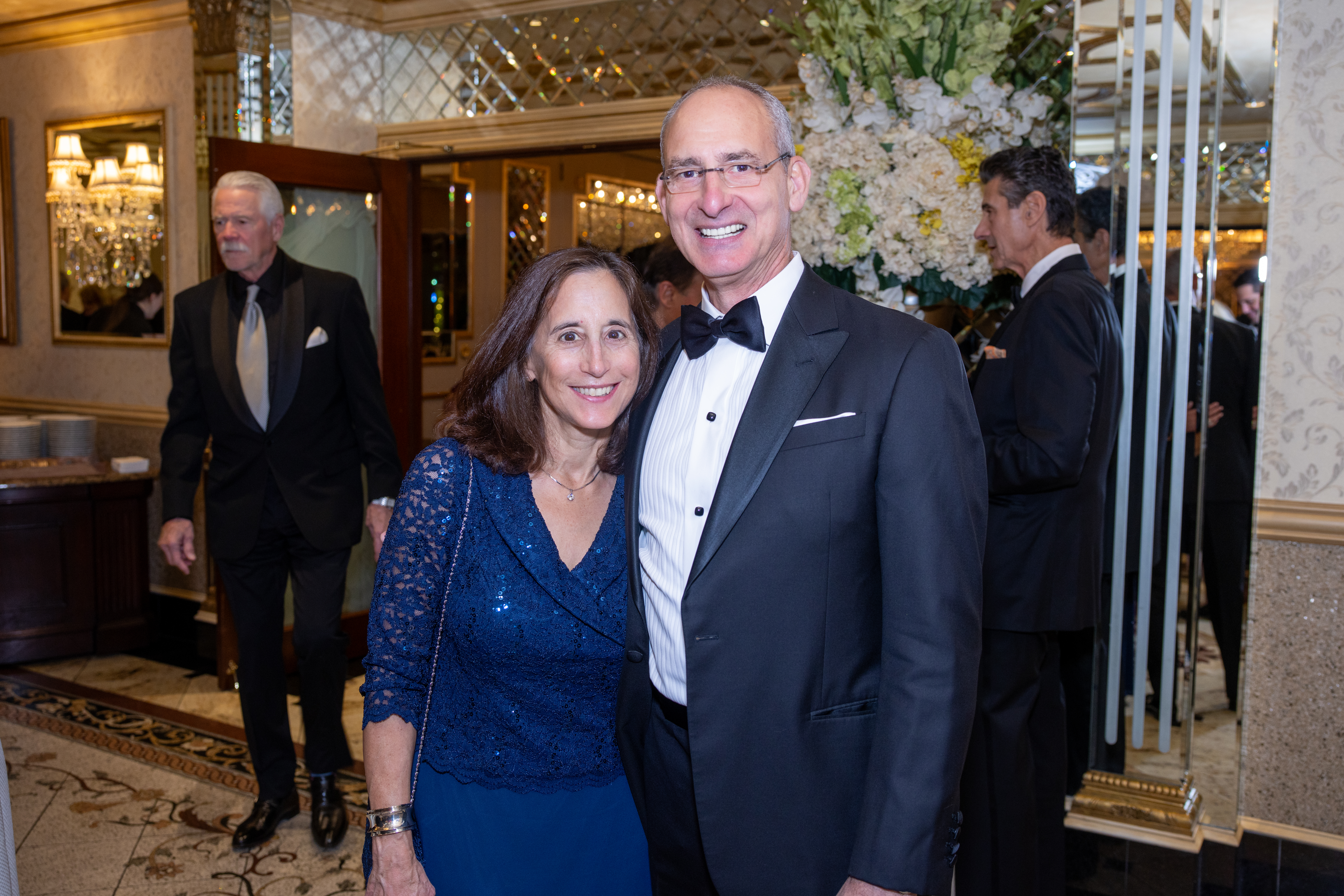 (L to R) Stephanie Edelson, Robert Brenner, MD