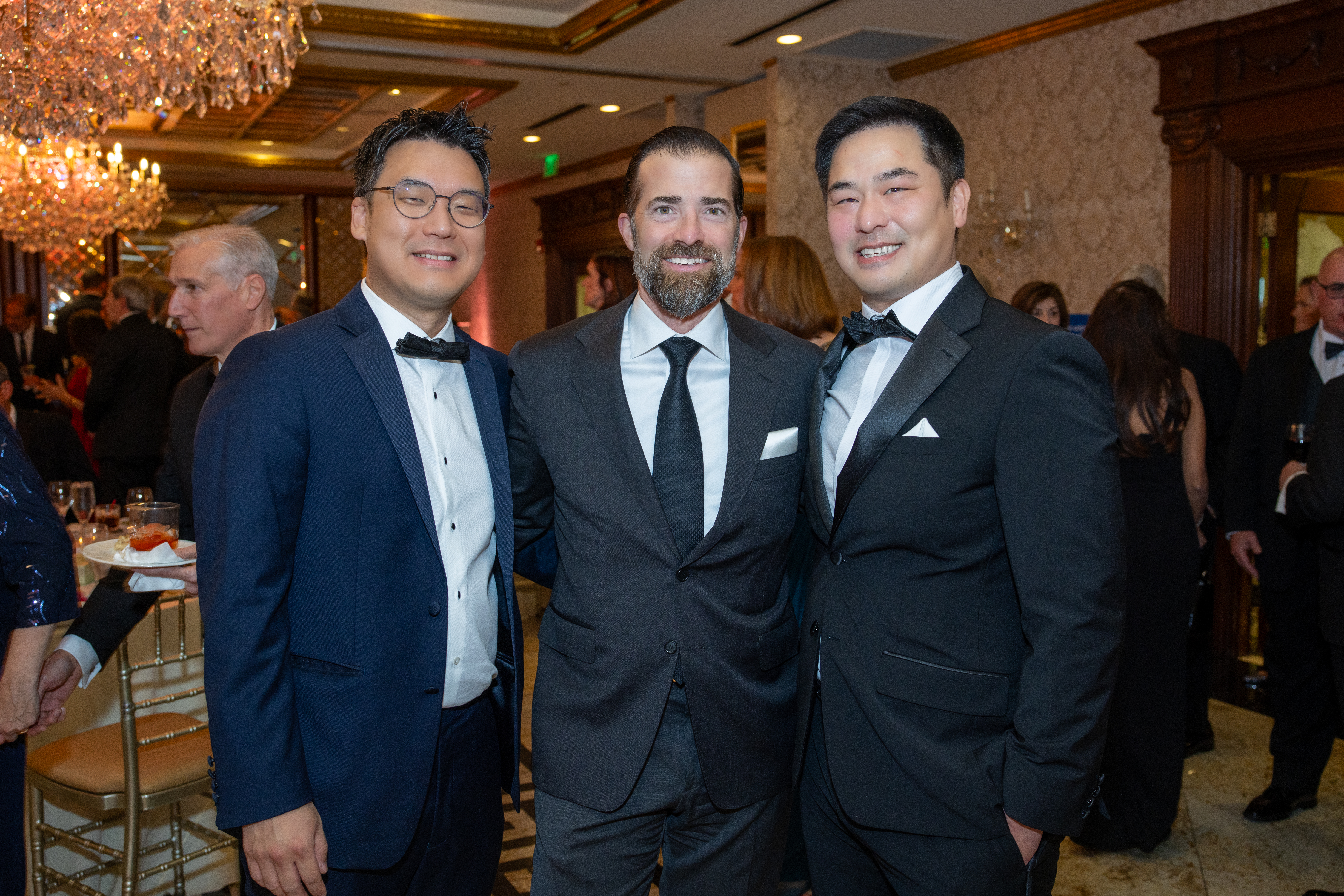 (L to R) Joon Kim, MD, Anthony D’Ambrosio, MD, Johnathan Yun, MD