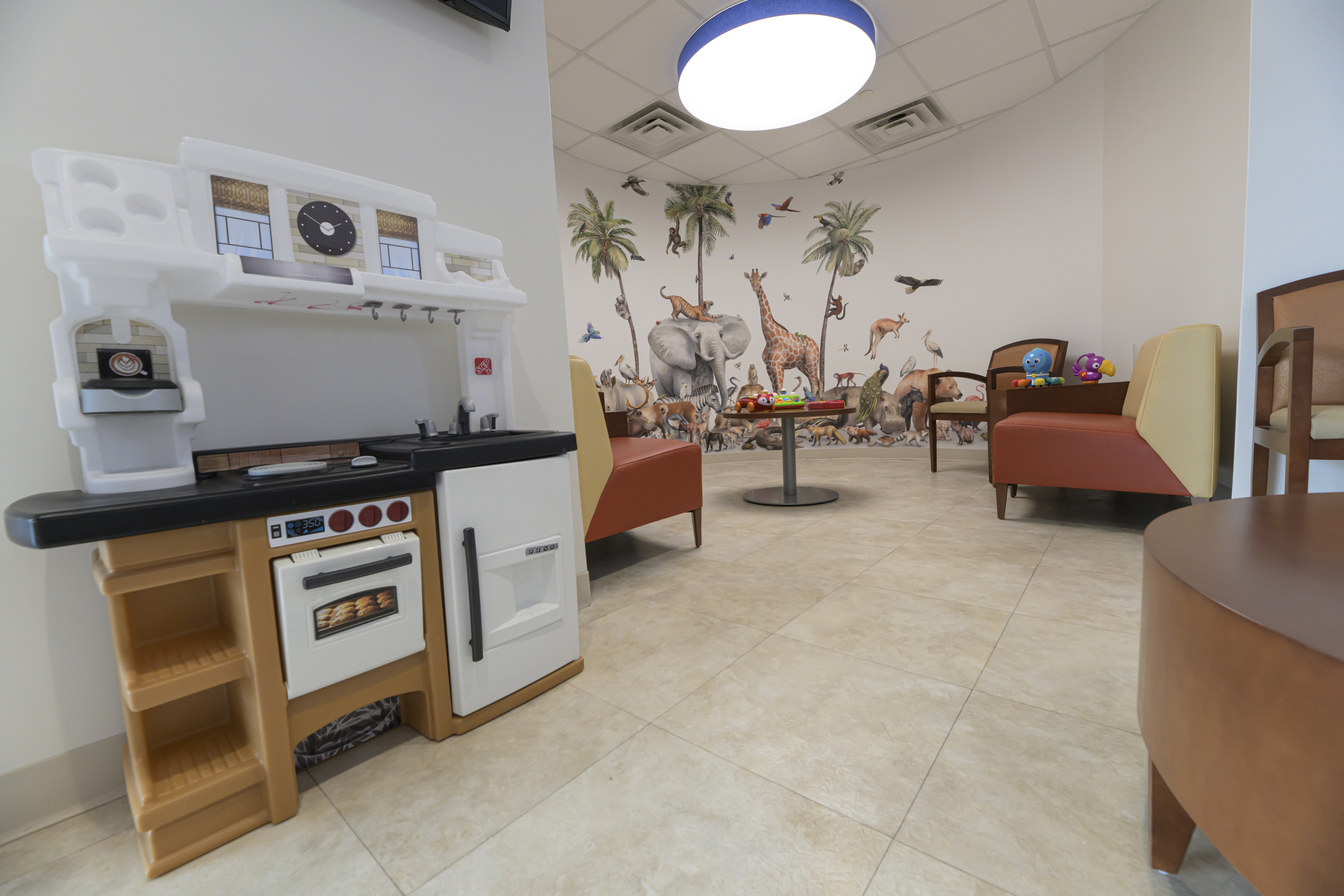 waiting room at VMG - Pediatrics, Wayne office