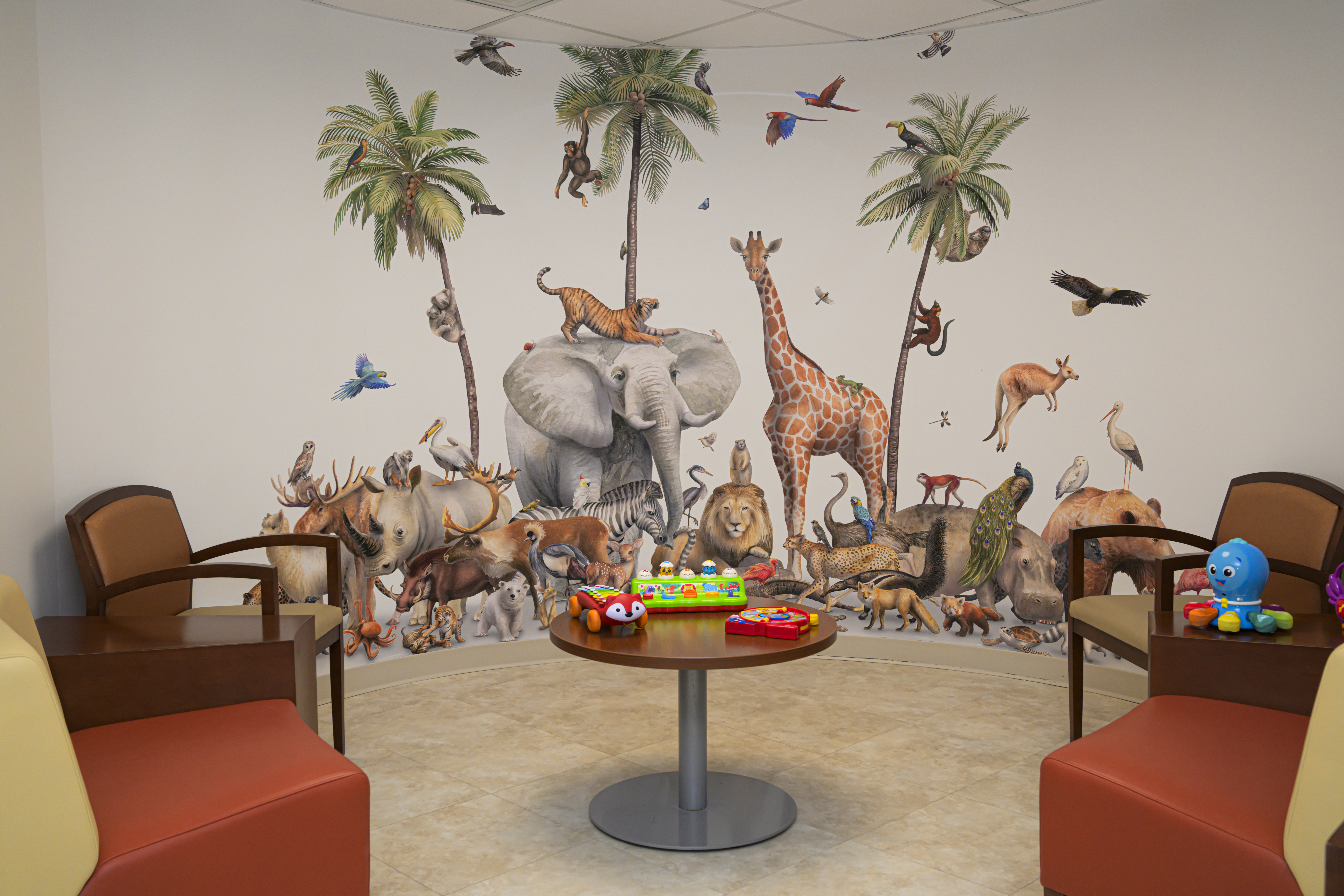 waiting room at VMG - Pediatrics, Wayne office