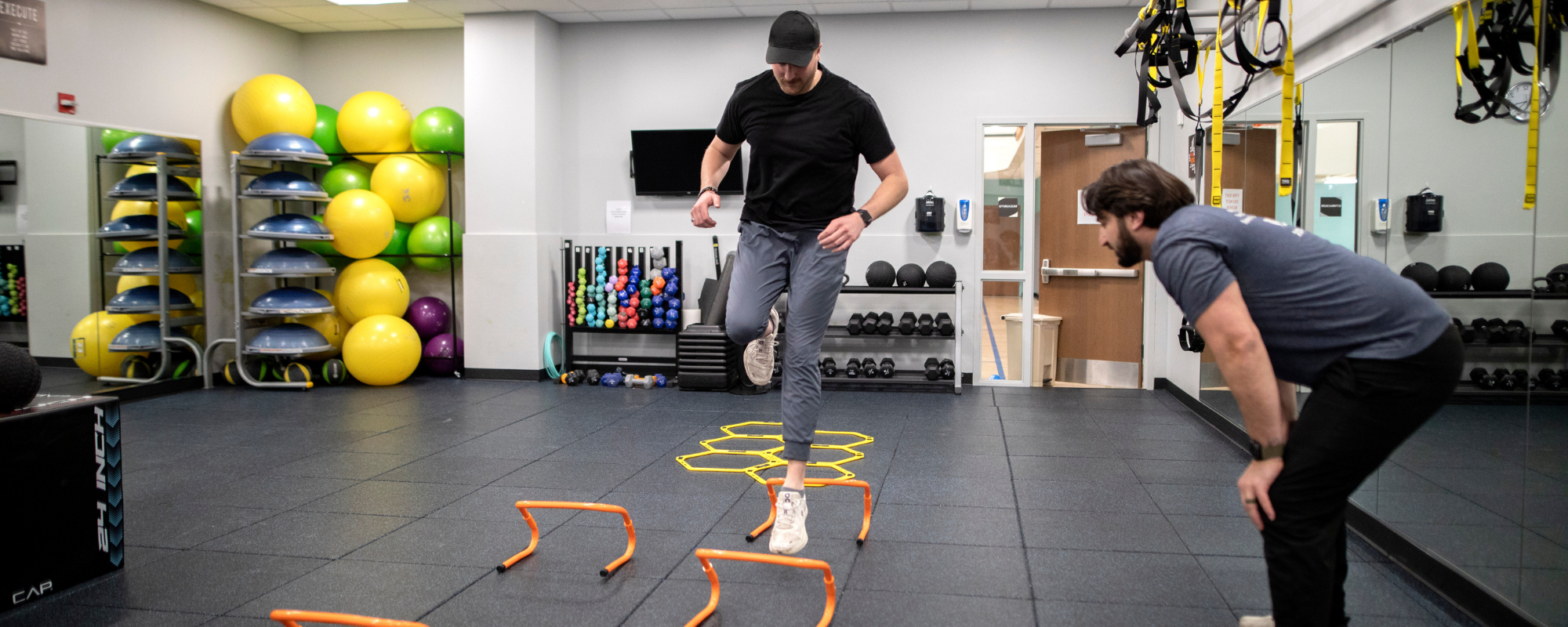 patient participating in the Return to Sport program