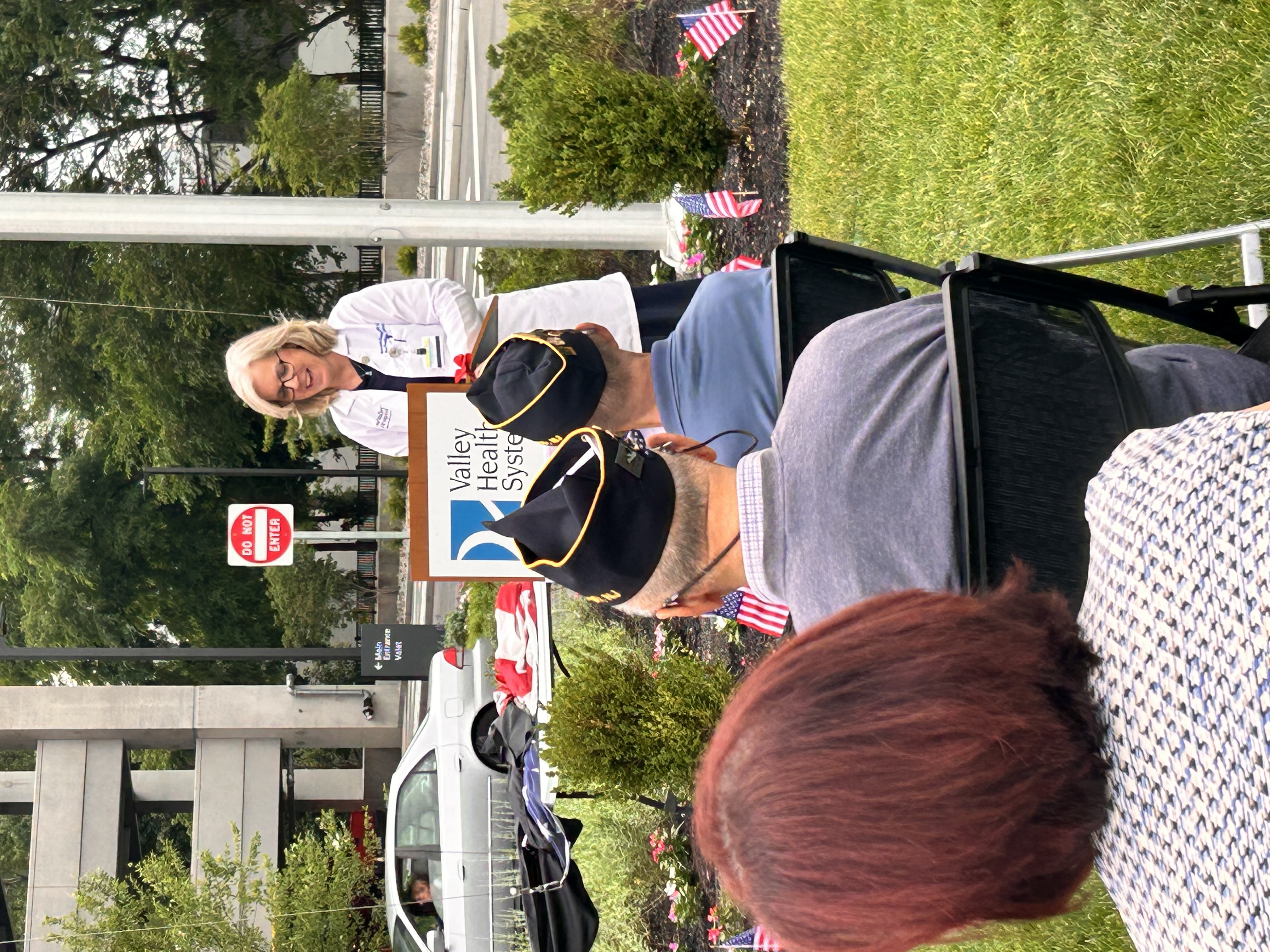 The Valley Hospital Auxiliary Flag Day Ceremony