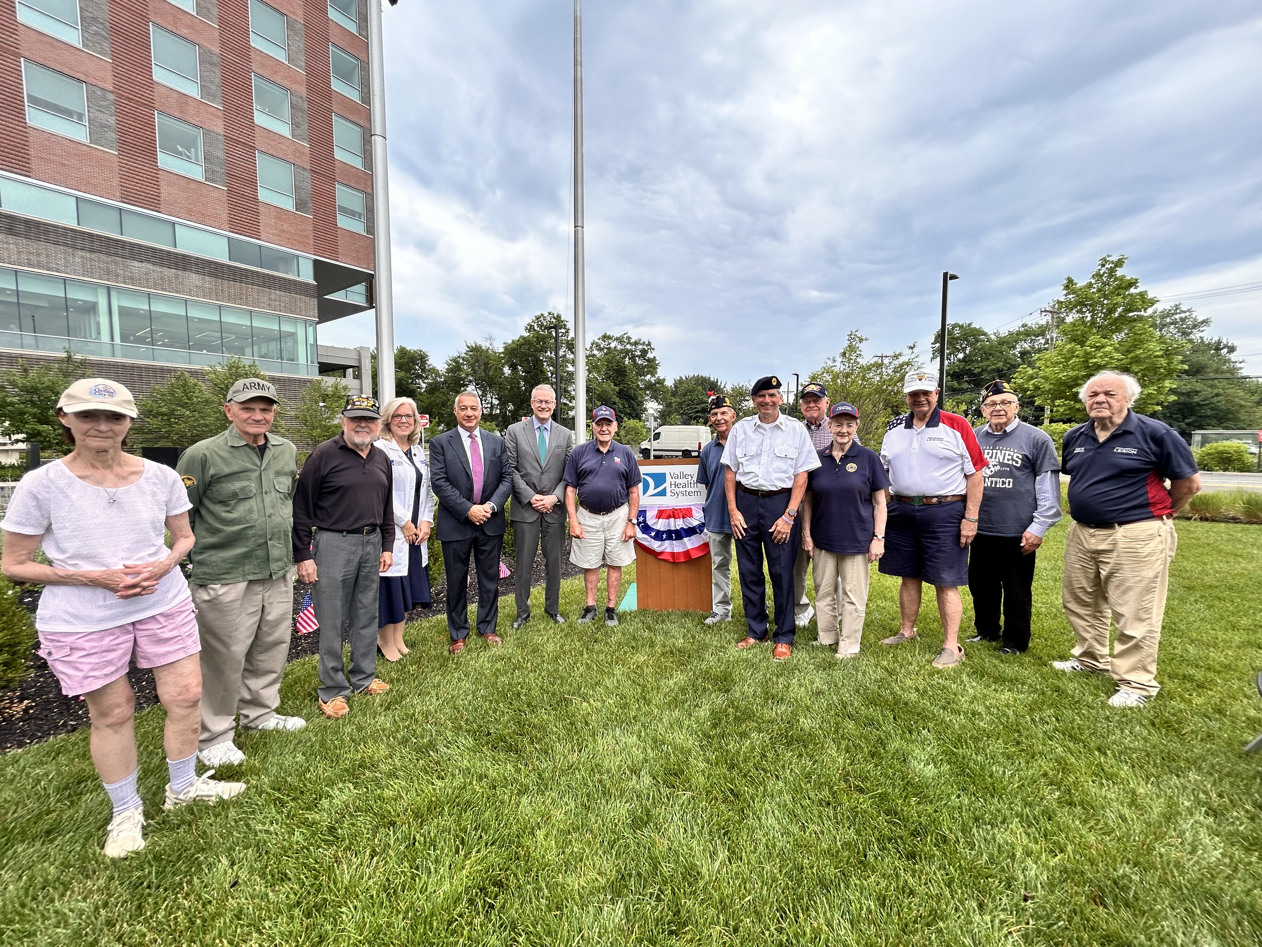 The Valley Hospital Auxiliary Flag Day Ceremony