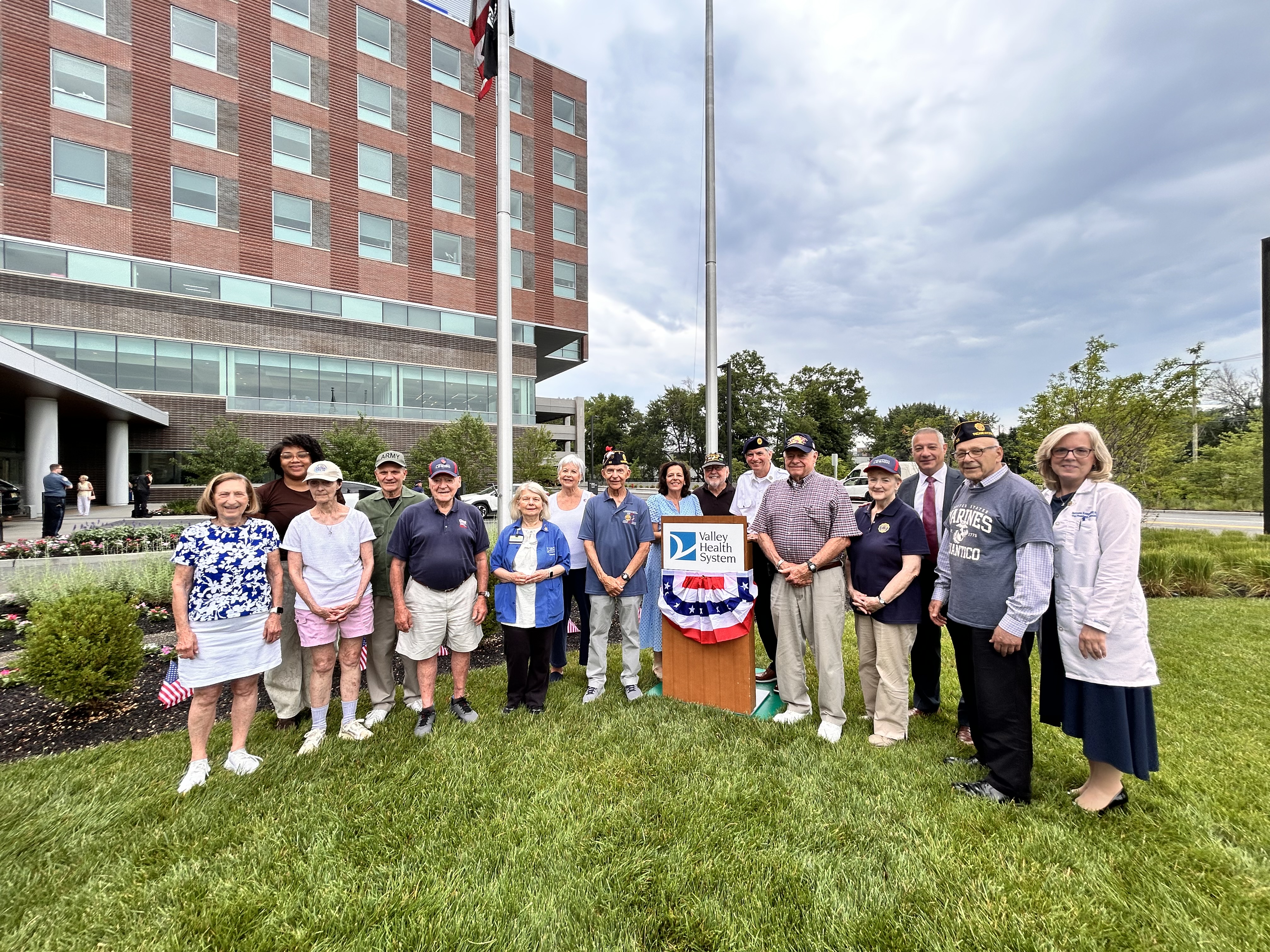 The Valley Hospital Auxiliary Flag Day Ceremony
