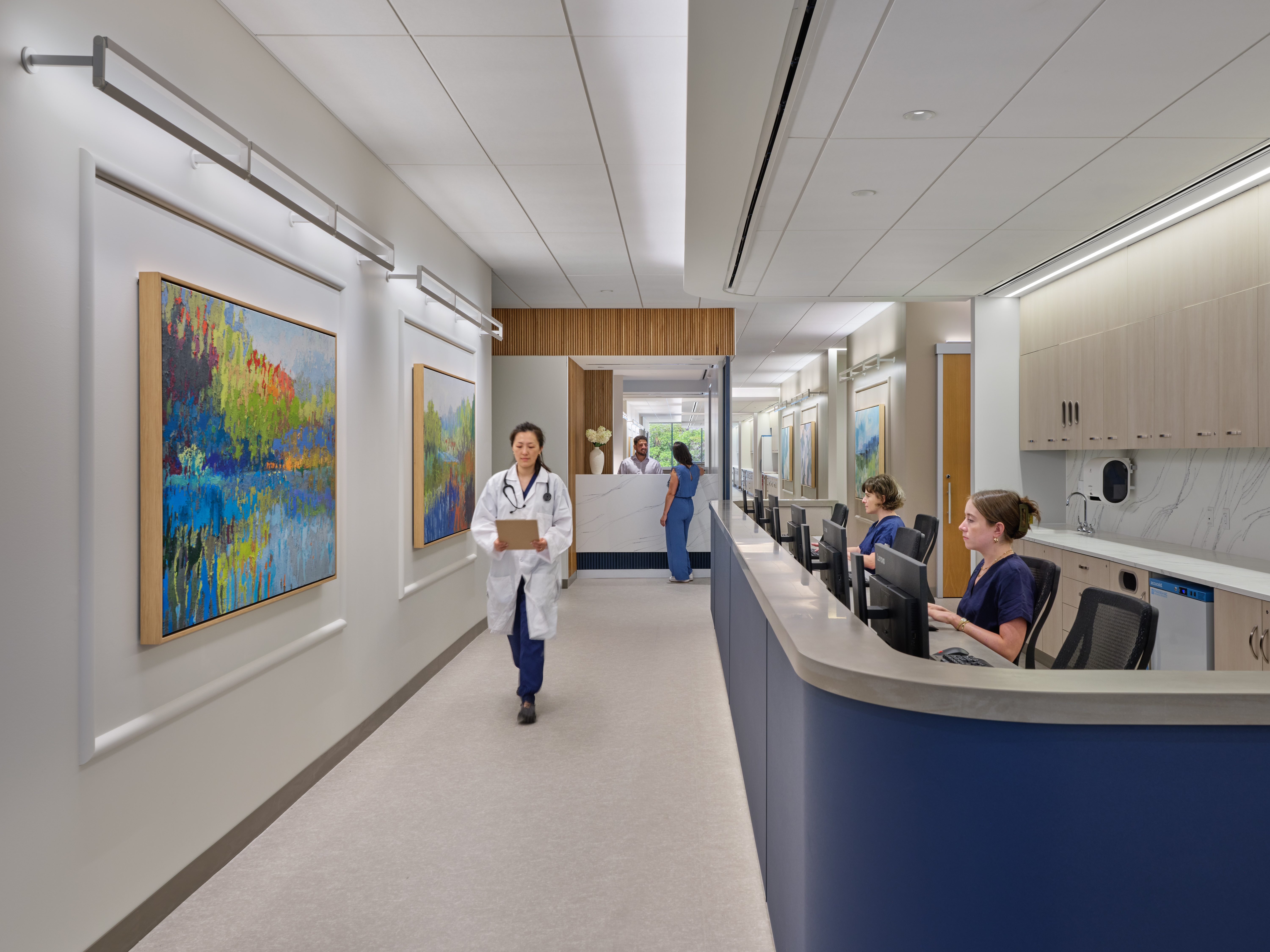 Montvale campus, second floor 
