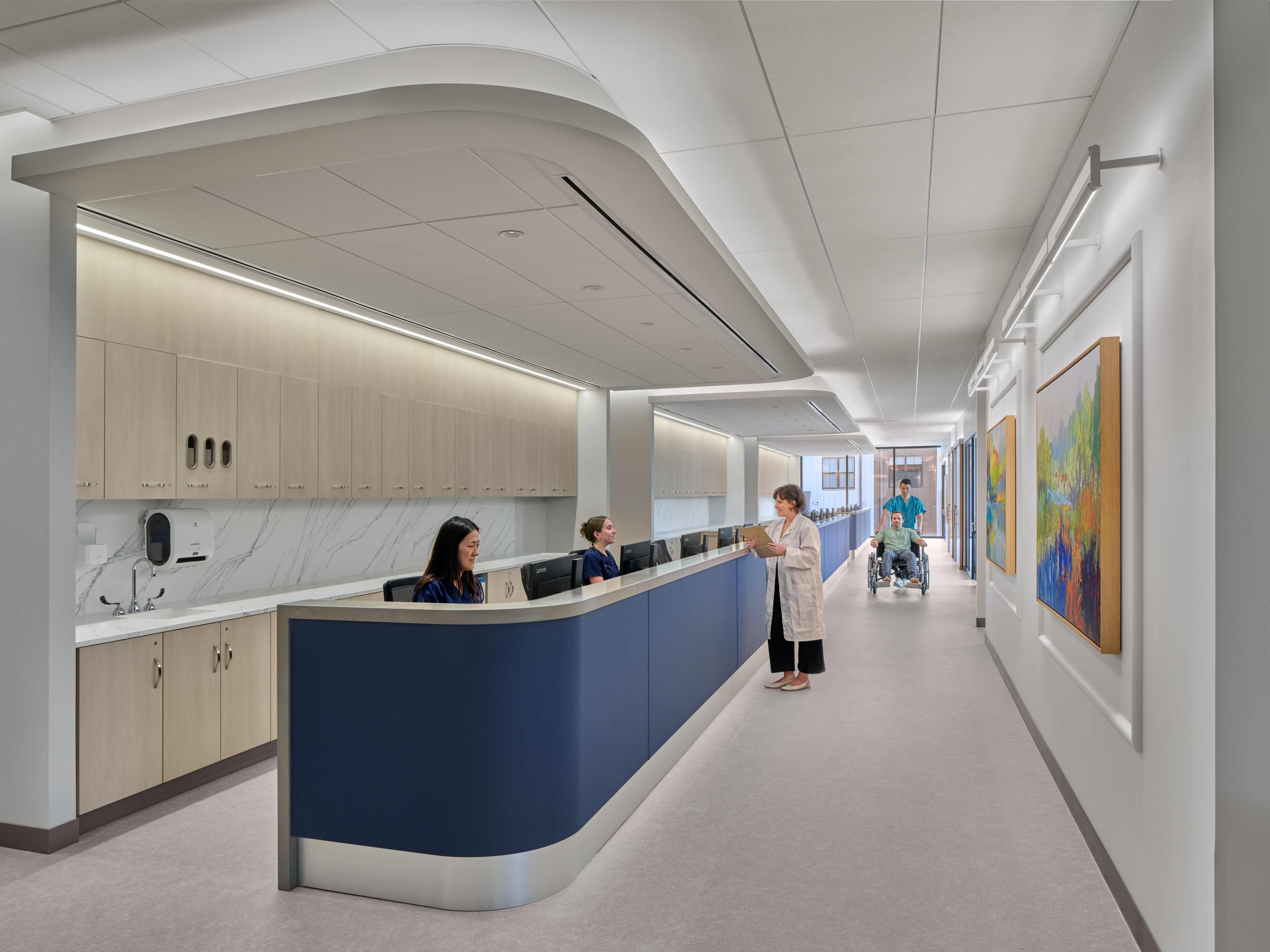 Montvale campus, second floor 