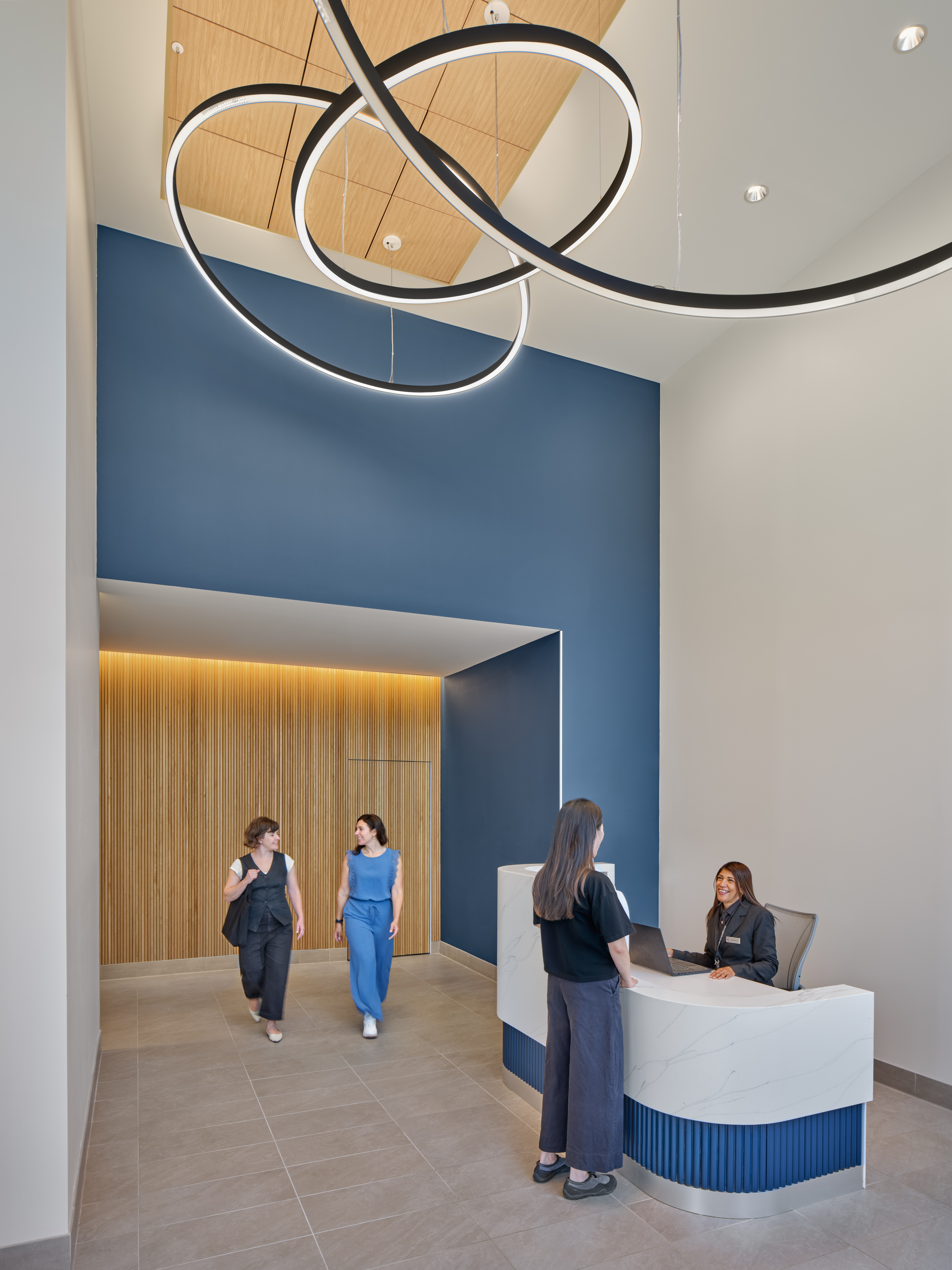first floor lobby