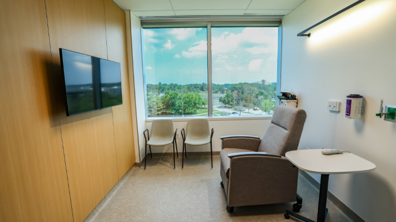 patient infusion room