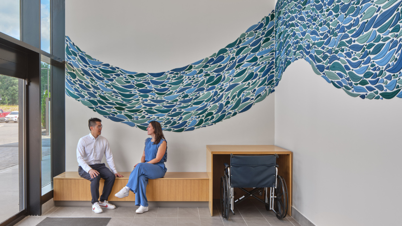 Valley Health System - Montvale Campus, first floor entrance