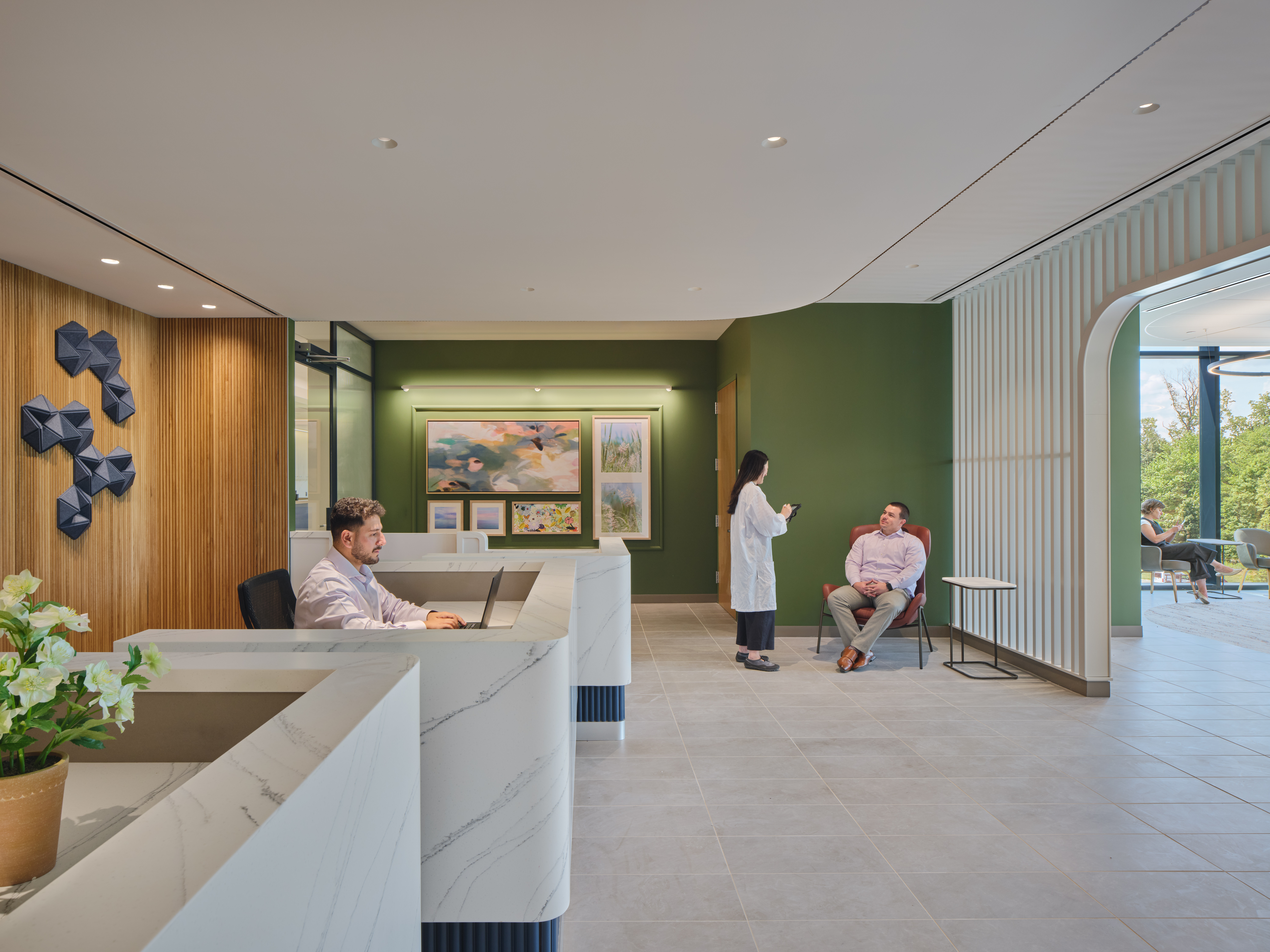 patient waiting area