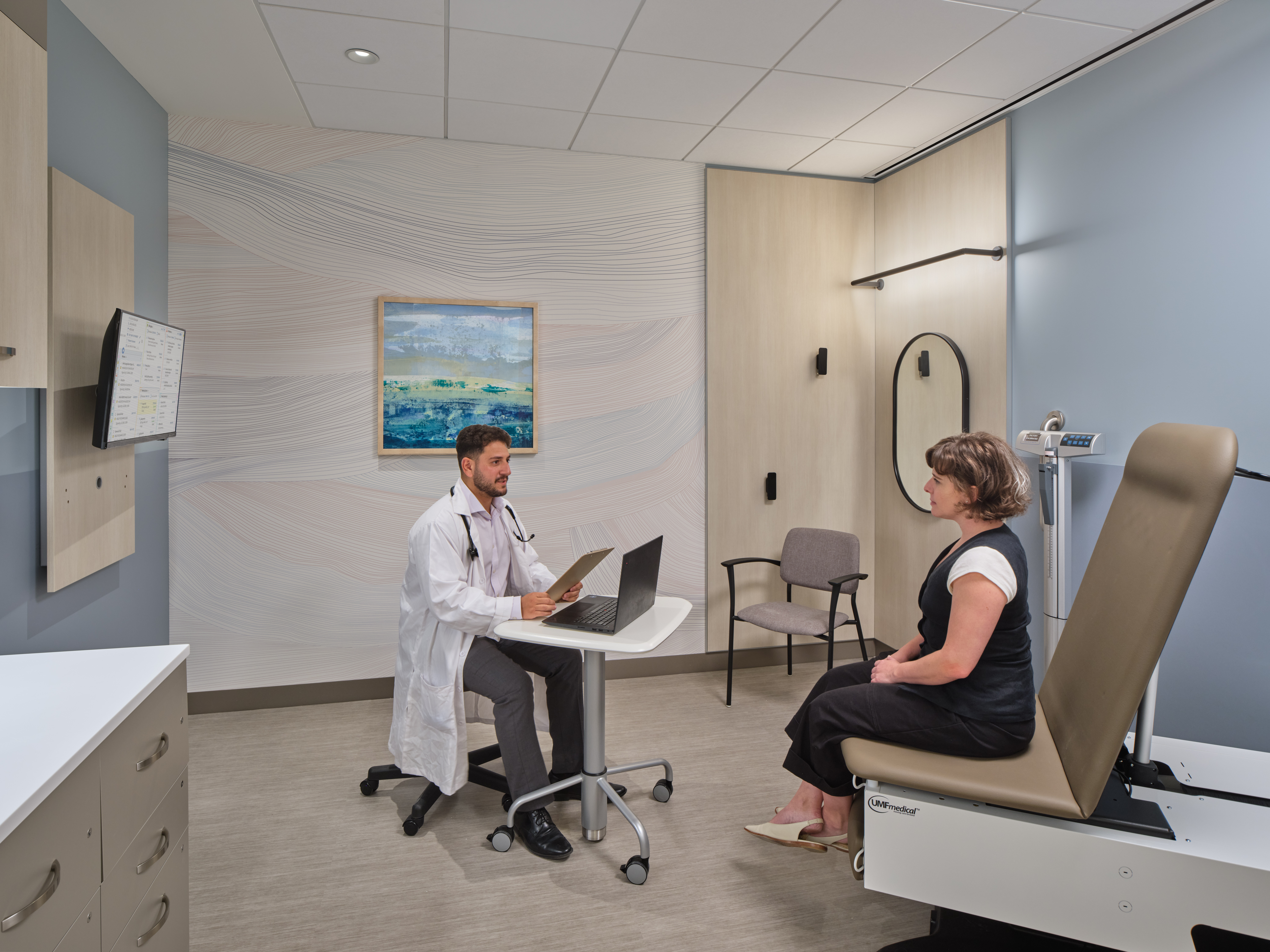 second floor exam room