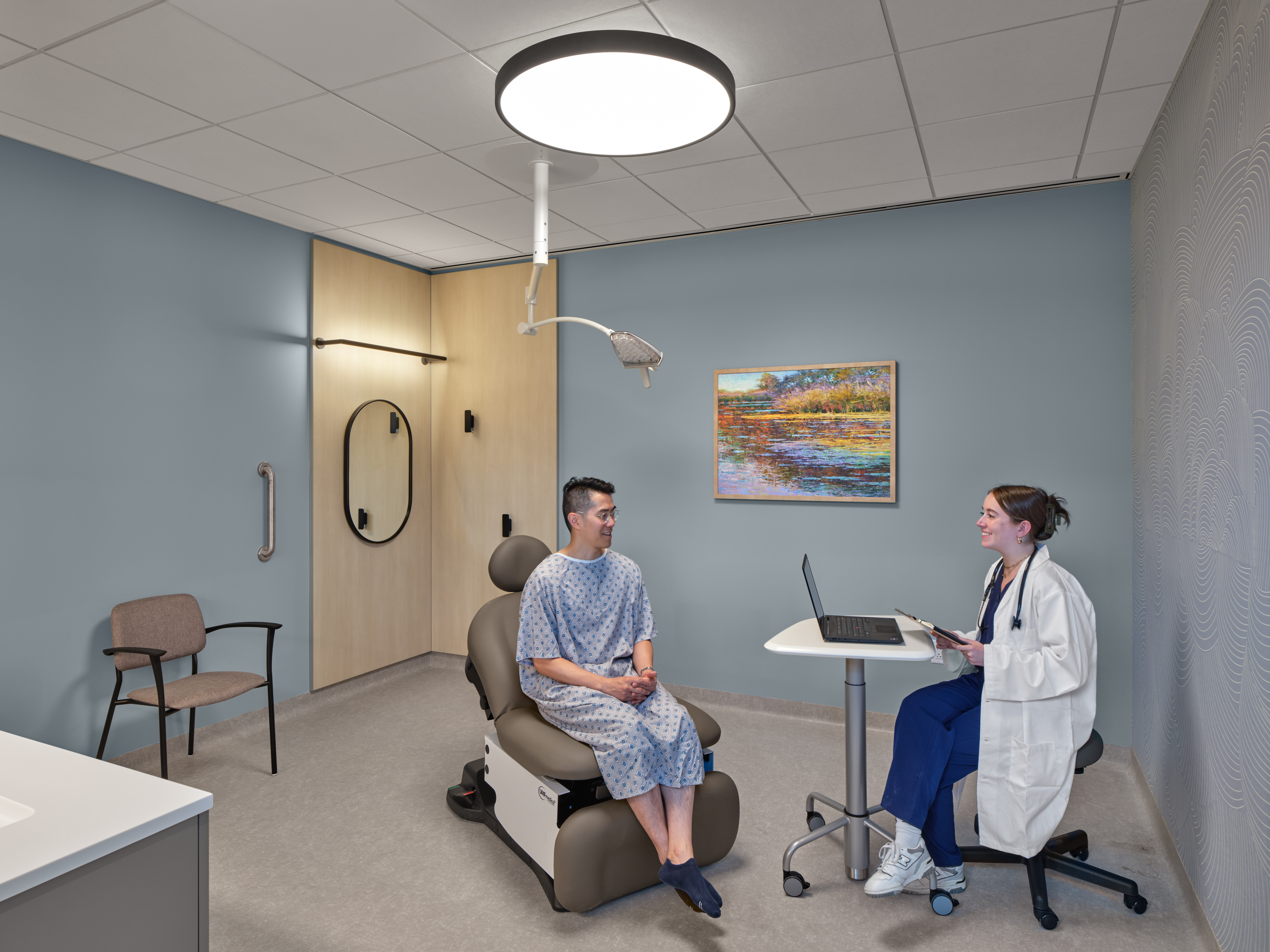 second floor exam room