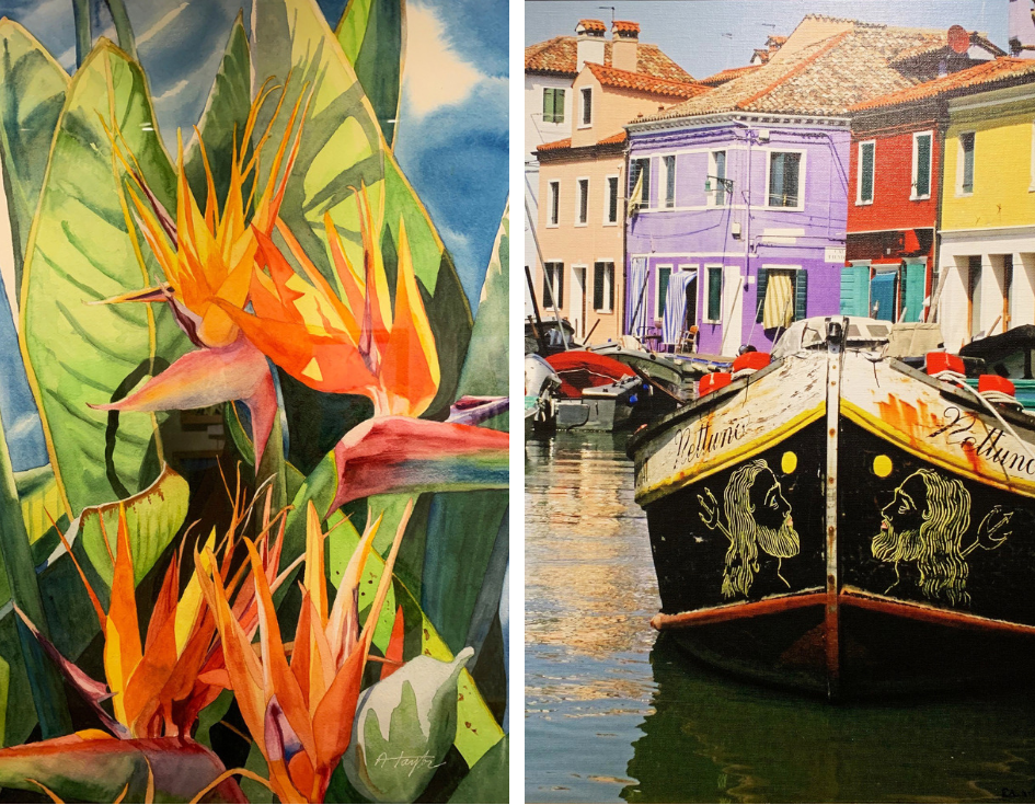 Auxiliary Art Gallery - works by Agop Gemdjian and George Mattei