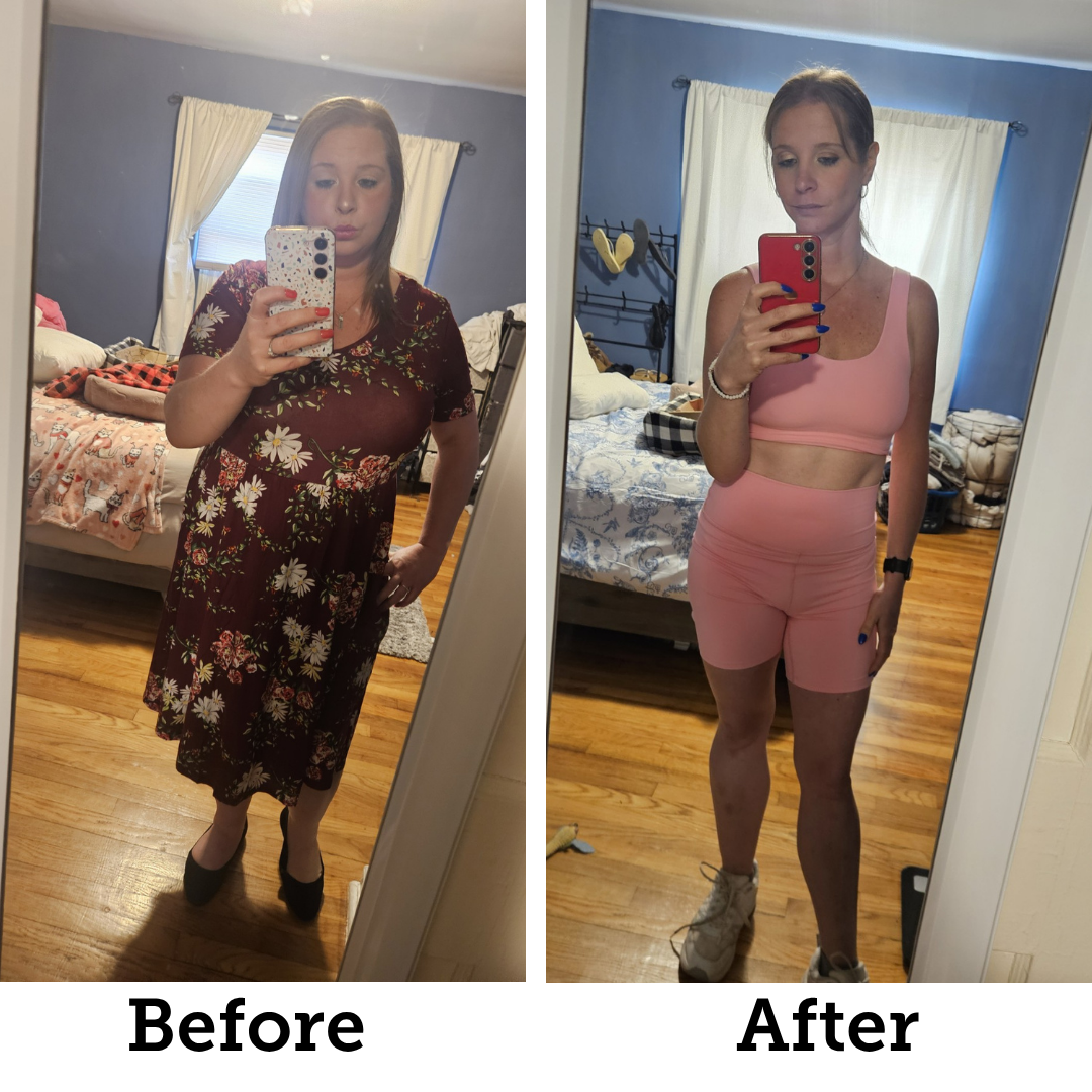Elizabeth Marada, before and after