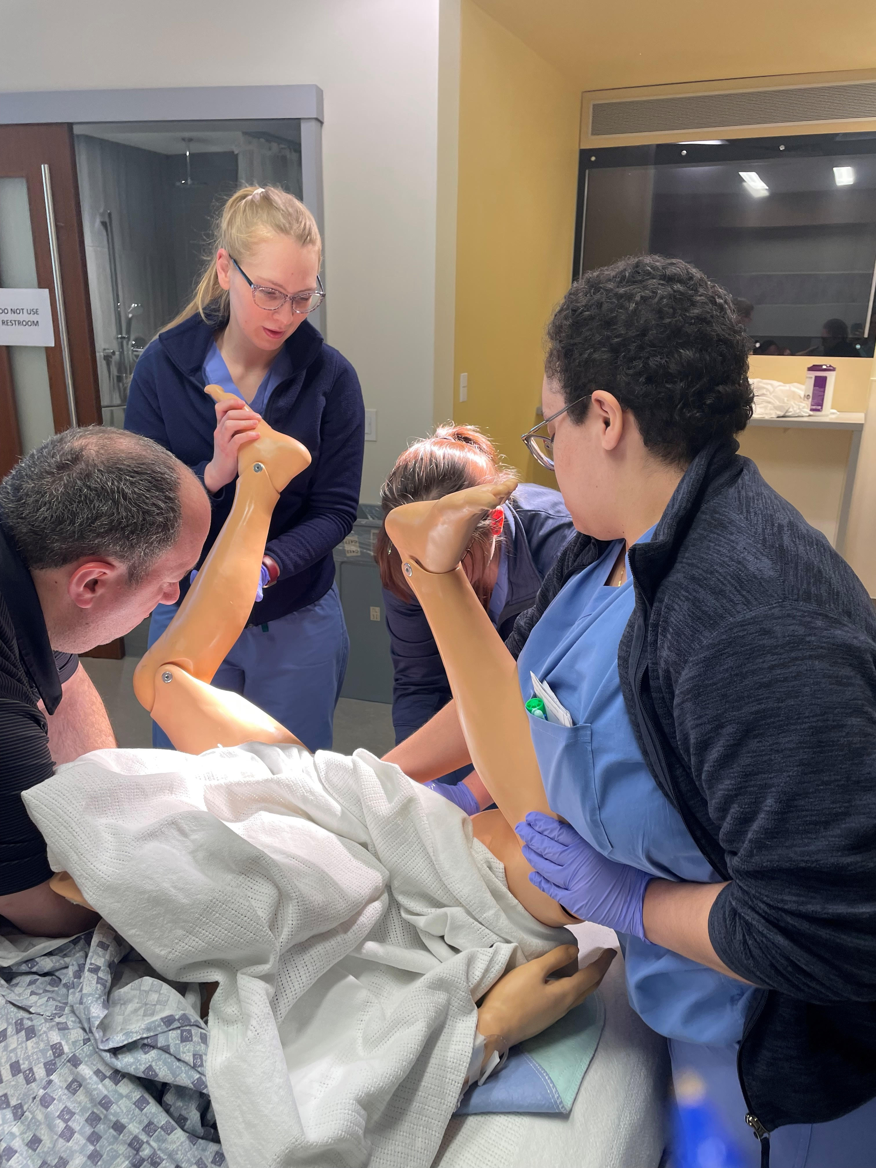 GME residents training