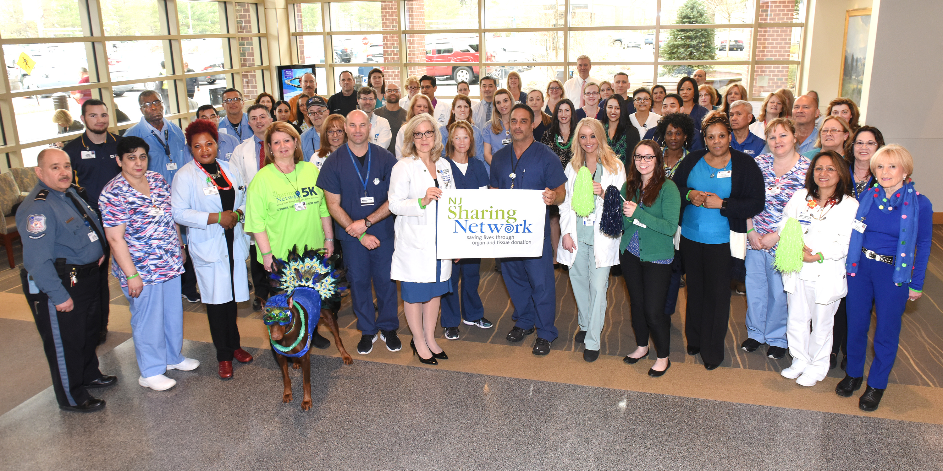 The Valley Hospital shows its support on National Donate Life Day