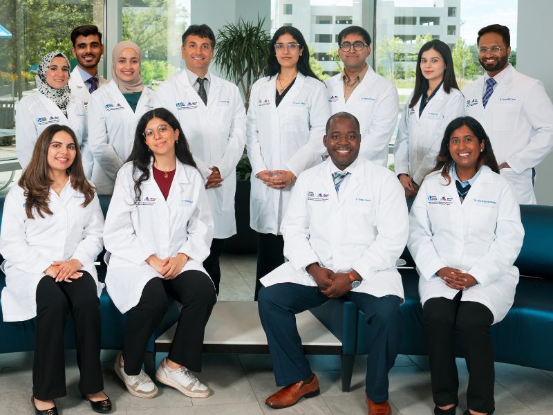 valley internal medicine pgy1 residents posing for a group photo