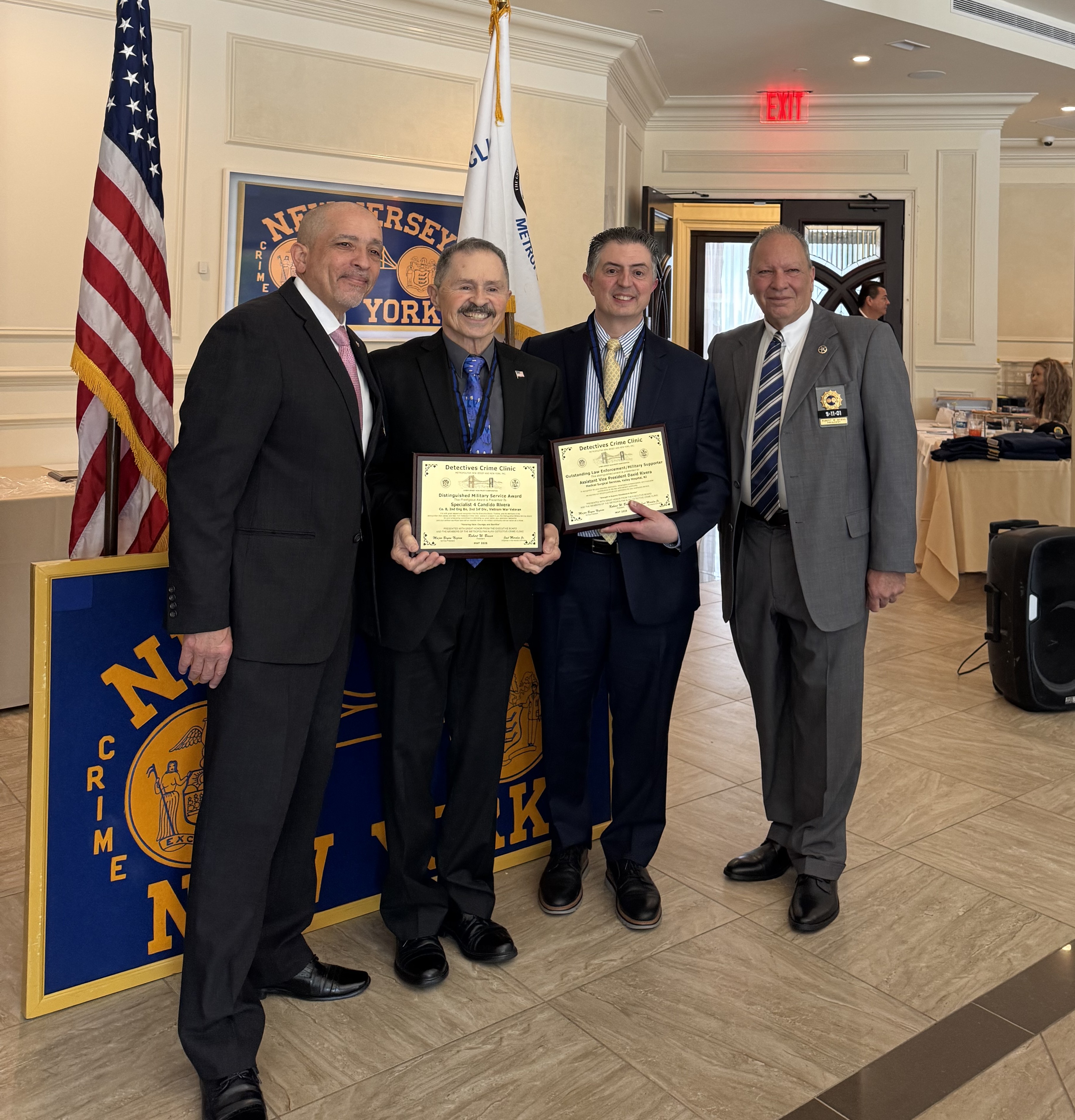 david rivera receiving award