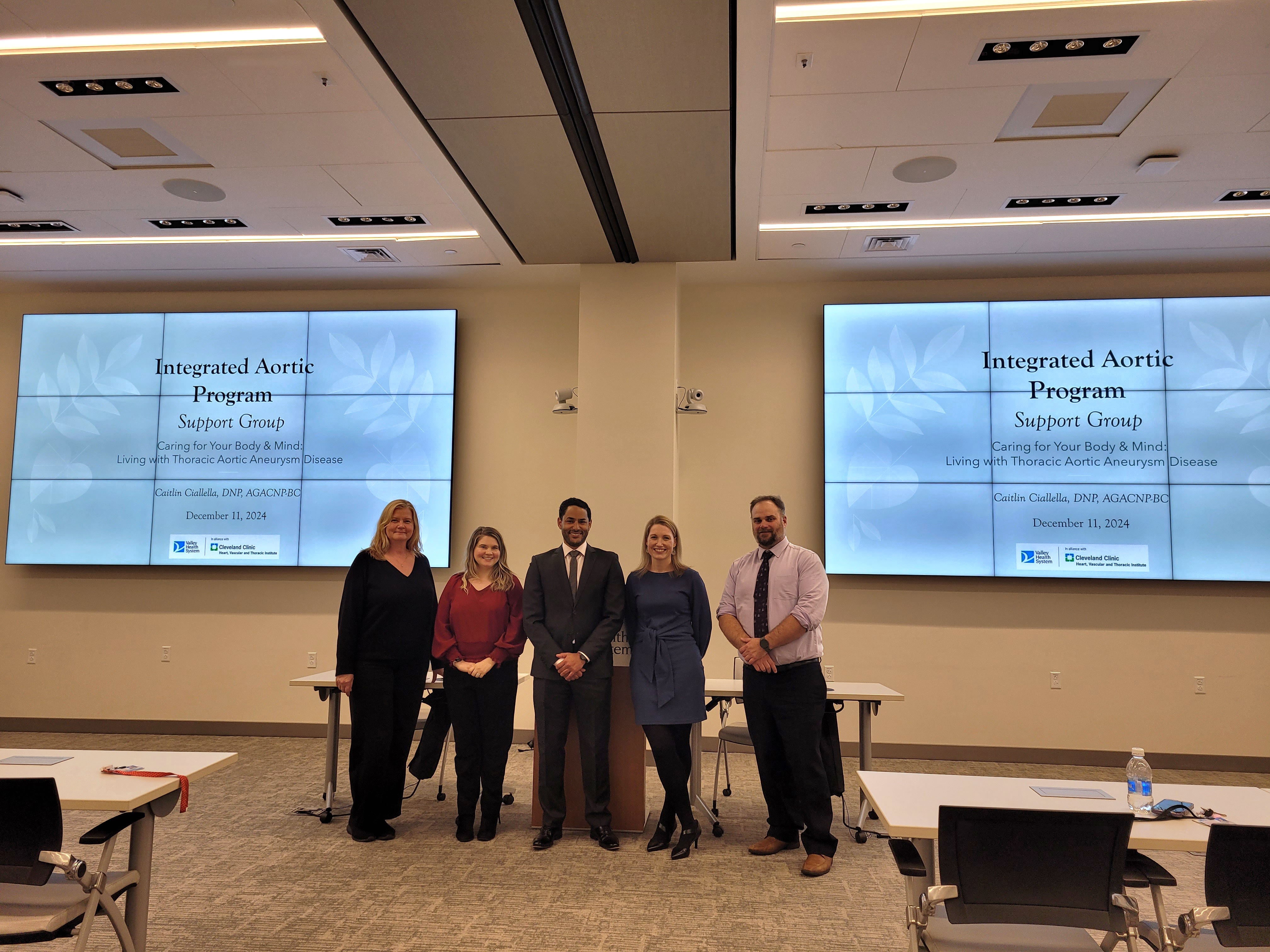 integrated aortic program support group presentation