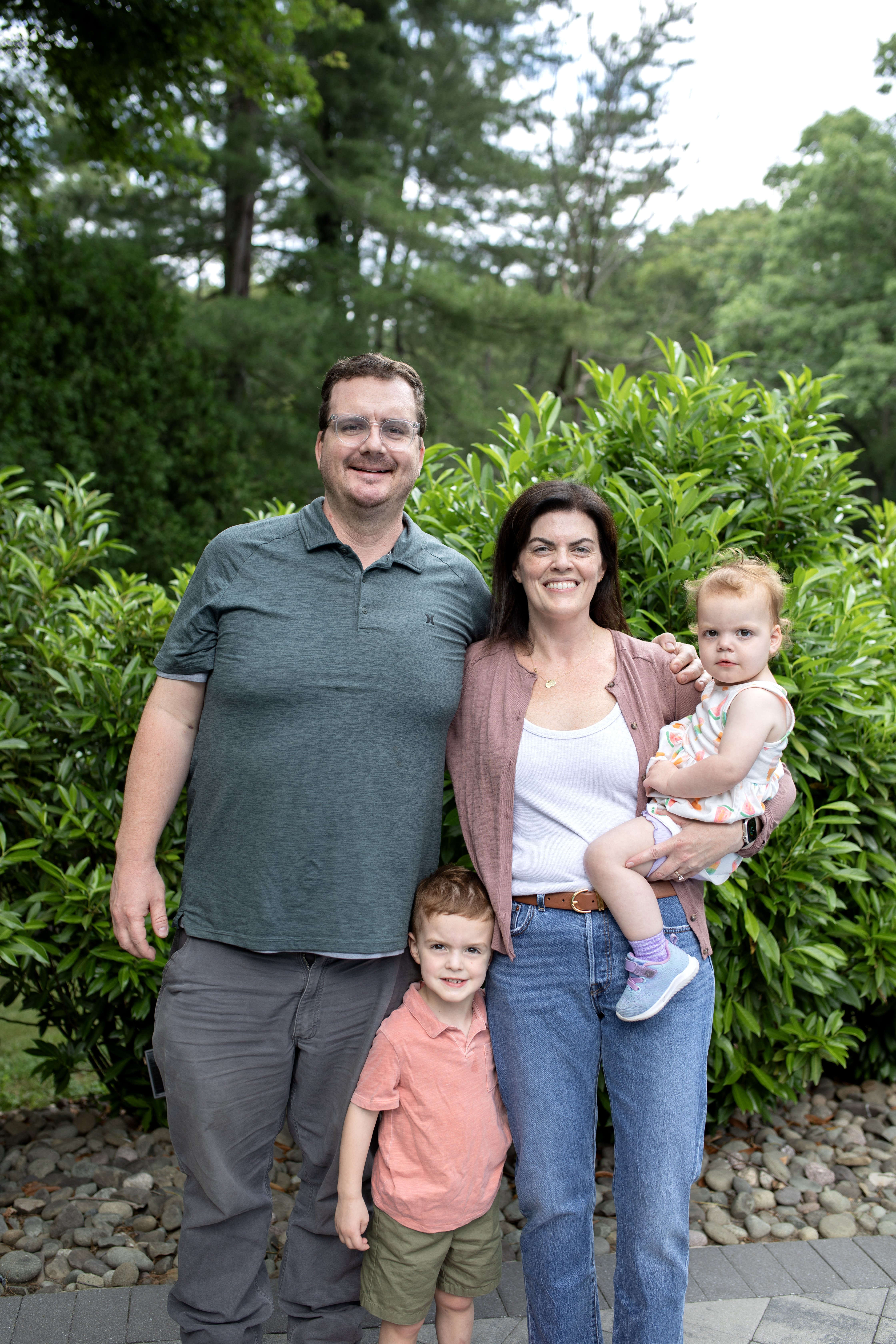 Jill Gray and her family