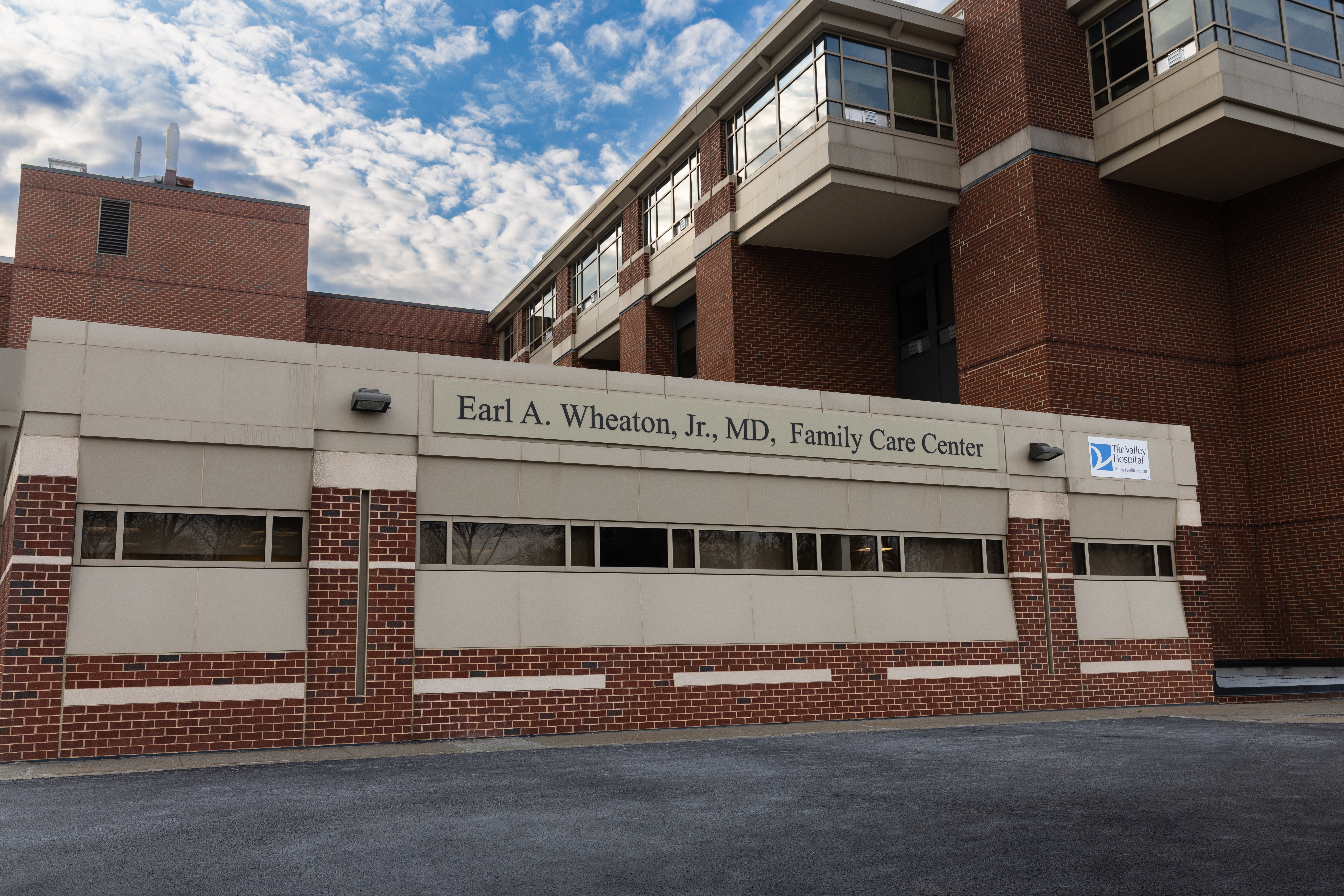 Exterior of the Family Care Center
