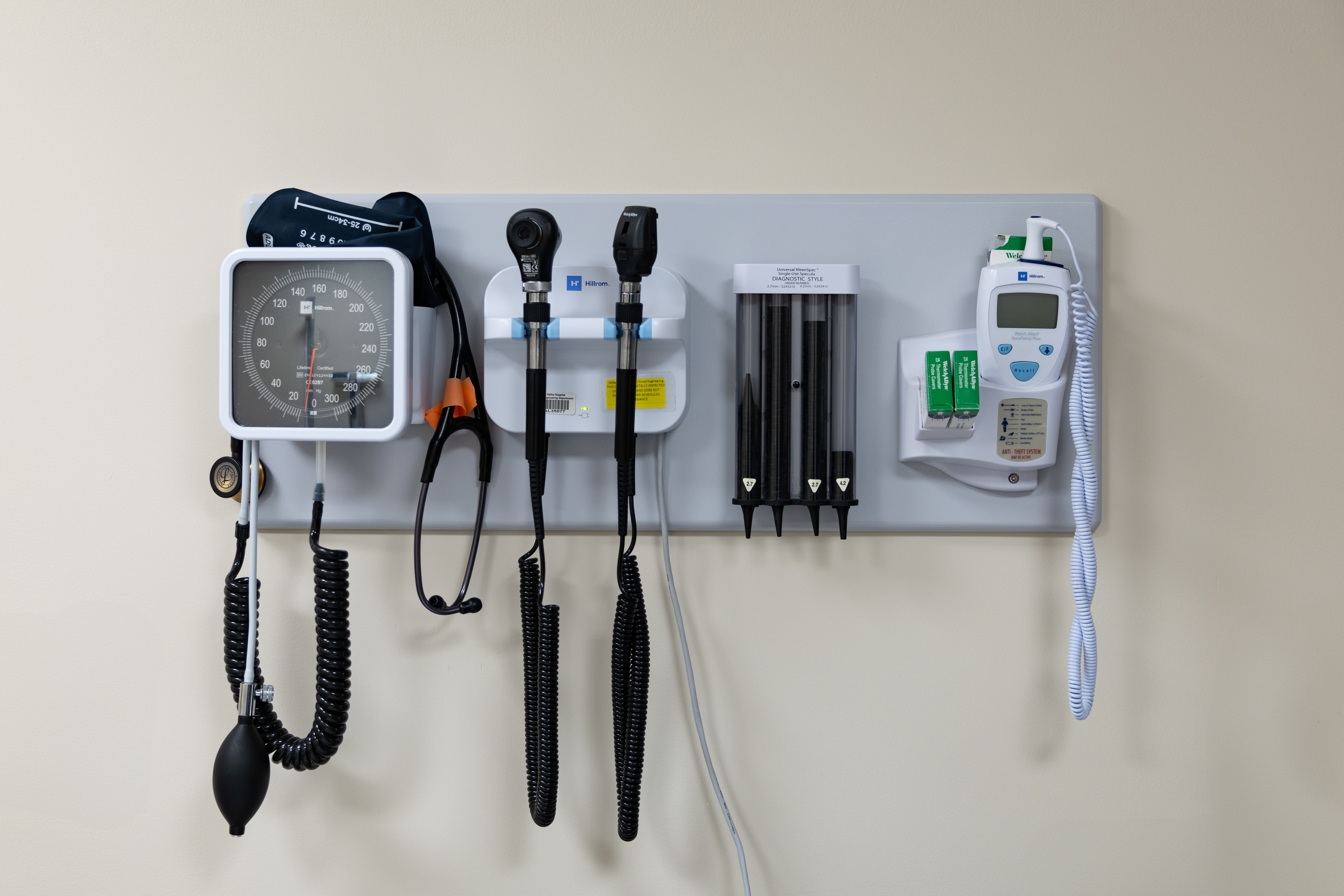 medical instruments - blood pressure, pulse oximeter